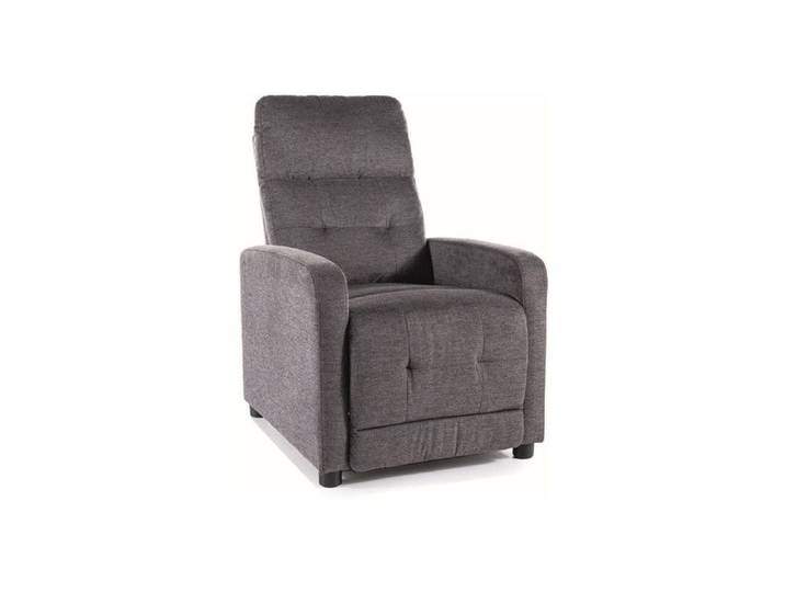 Fauteuil inclinable en tissu  Otus  - Brego - Gris foncé - l 66 x H 100 cm