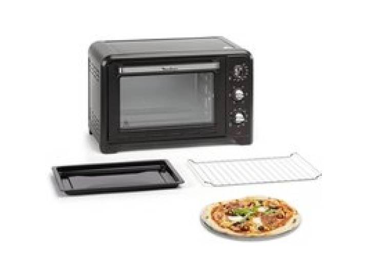 Four Électrique - Moulinex - Optimo 33L - Noir - 6 Modes de Cuisson - Minuterie incluse