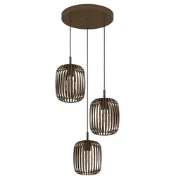 EGLO Pendelleuchte Romazzina Alu, Eisen, Stahl & Metall Braun Bronze
