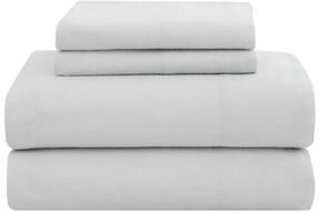 London Fog Solid and Printed Cotton Flannel Sheet Set Collection