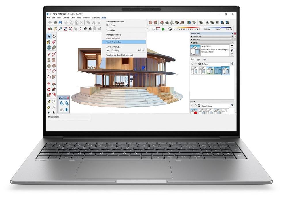 HP ZBook 8 G2a 14 E15JMES 14" WQXGA OLED 400 Nits AMD Ryzen AI 7 Pro 450 - Notebook - AMD Ryzen AI 7