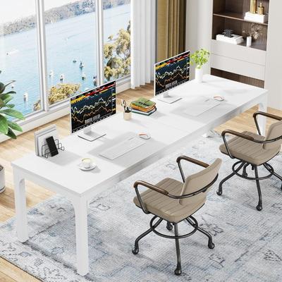 OEM "78.7"" Extra Long Computer Desk/Table, Work Desk, Double Workstation Desk for Home Office"