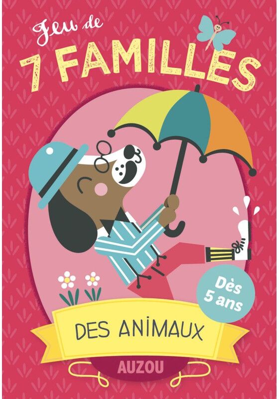 Jeu de 7 Familles des animaux - Auzou