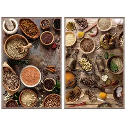 La Casa »Spices« Glasbilder 40x60 cm 2er-Set