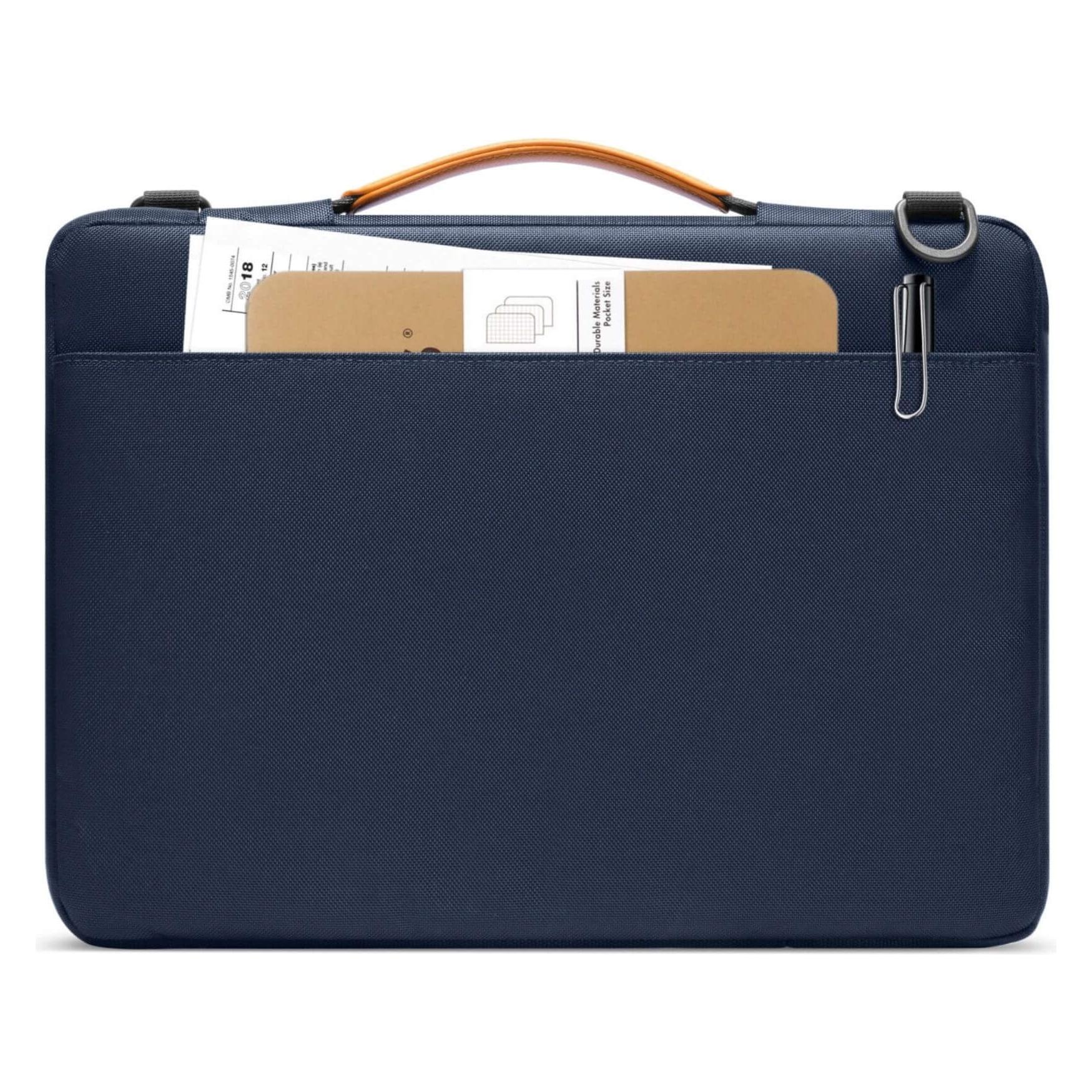 tomtoc Teczka na laptopa Defender-A42 (granatowy) (14", Apple, Microsoft) (A42D3B1)