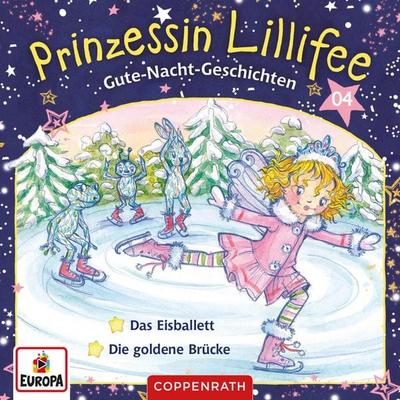 Gute-Nacht-Geschichten Folge 07+08: Das Eisballett / Die goldene Brücke - Markus Löhr,Mathias Schönsee, Audio, 4064066626211