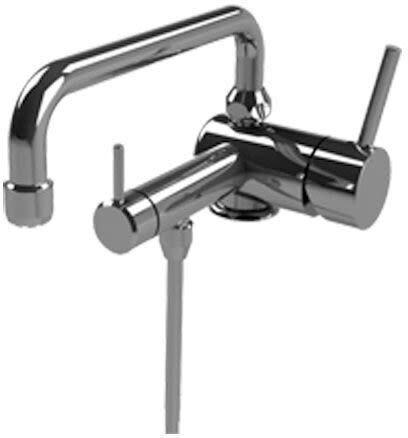 KWC counter faucet single lever mixer with under sink pipe 200.101.C