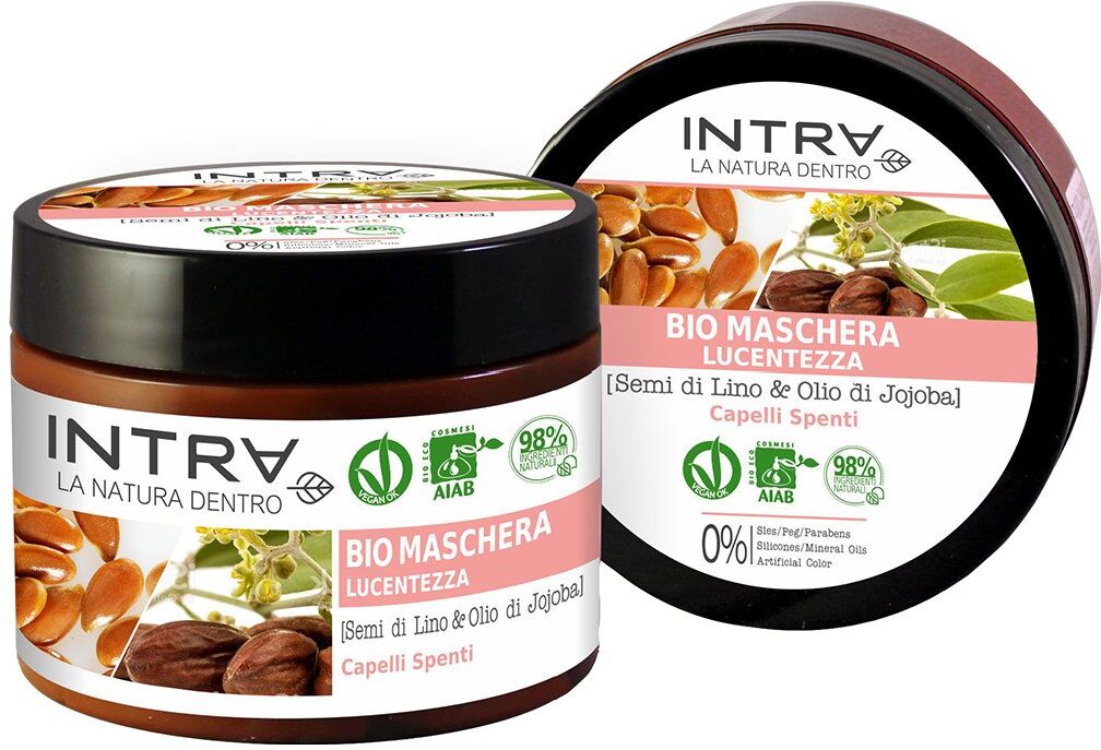 Shampoo capelli Harbor Maschera bio lucentezza semi di lino e jojoba