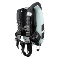 DIVE1 Scuba F.35 Jacket - Soft Backplate System - Cool Grau
