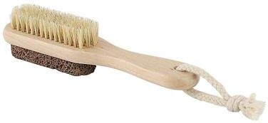 United Double Sided Foot Scrub Brush Wooden Callus Remover With Natural Bristles And Pumice Stone Double Sided Foot Scrub Brush Wooden Callus Remover With Natural Bristles And Pumice Stone