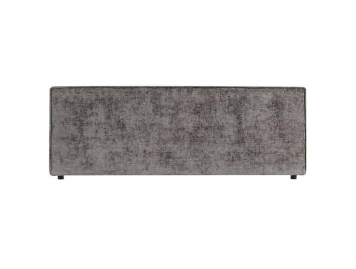 IDIMEX Kopfteil ELOWA 160cm in grau - gepolstertes Headboard mit hochwertigem Stoffbezug weich, Bettrückwand, gemütliches Bettkopfteil