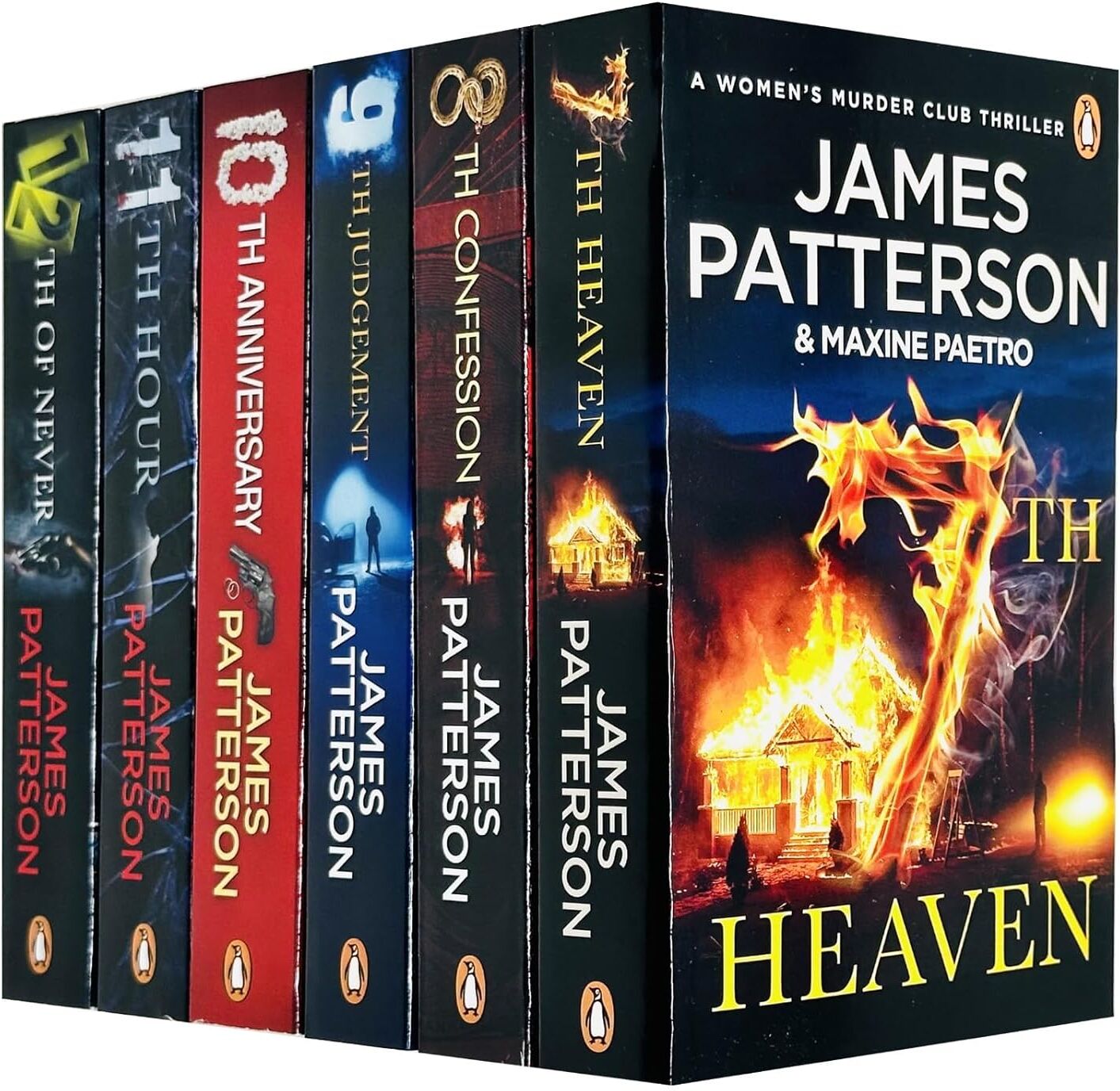 Arrow Womens Murder Club 6 Books Collection Set by James Patterson (Books 7 - 12)