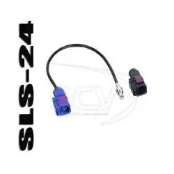 ACV 15.7581123 Calearo Antennenadapter Fakra (f) auf SMB (m)