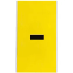 Brady, Etiketten, 3470-DSH, B-499, Nylongewebe, Beschriftung: - (Bindestrich), Schwarz auf Gelb, 127 x 228mm