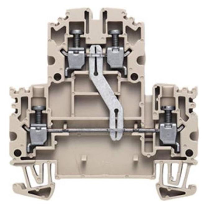 Weidmüller Double-tier terminal, Screw WDK 2.5N V (1041610000)