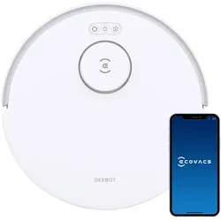 ECOVACS Saugroboter mit Wischfunktion Deebot N20 - weiß