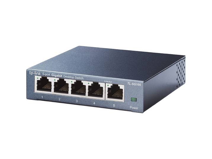 TPLSG105 TP-Link Switch, schwarz