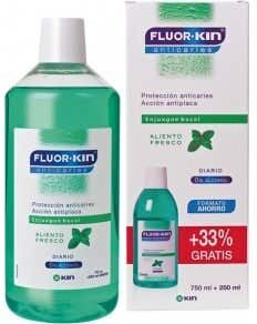 Kin Fluor- Anticaries Colutorio Diario 750 ml + 250 ml
