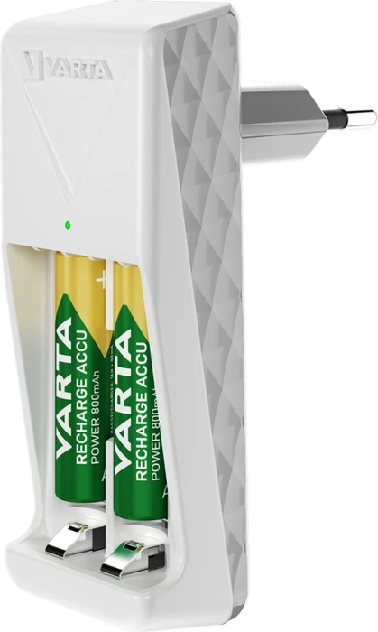 Varta Mini Charger Ladegerät inkl. 2x AAA 800mAh Akku