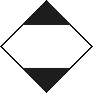 Boxlab Gefahrgutaufkleber Placard, Begrenzte Menge, 250 x 250 mm