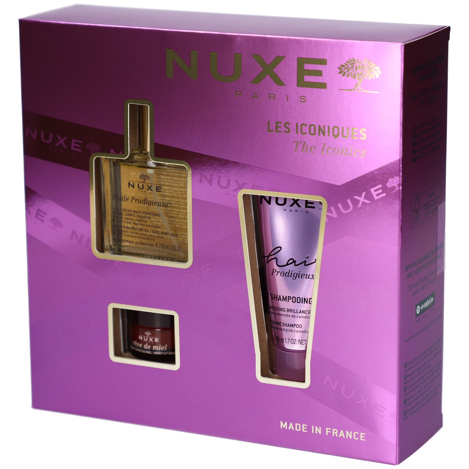 Nuxe Geschenkset 2025 Huile Prodigieuse Bestseller 1 St Kombipackung