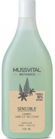 MUSSVITAL Botanics Champú Cabello Delicado 400 ml