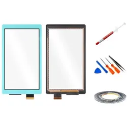 Kaputt.de Nintendo Switch Lite Touchscreen türkis - Set (Switch Lite), Weiteres Gaming Zubehör, Türkis