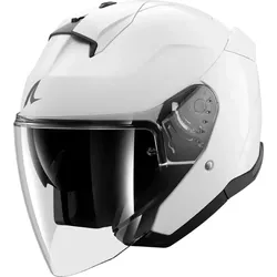 Shark Skwal Jet Blank, Jethelm - Weiß - XL