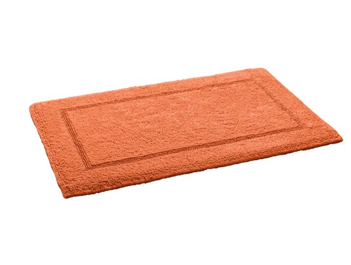 Bad-Wendegarnitur aus 100% Baumwolle, Mandarine, Größe 108 (Stand WC Garnitur, 2-teilig)