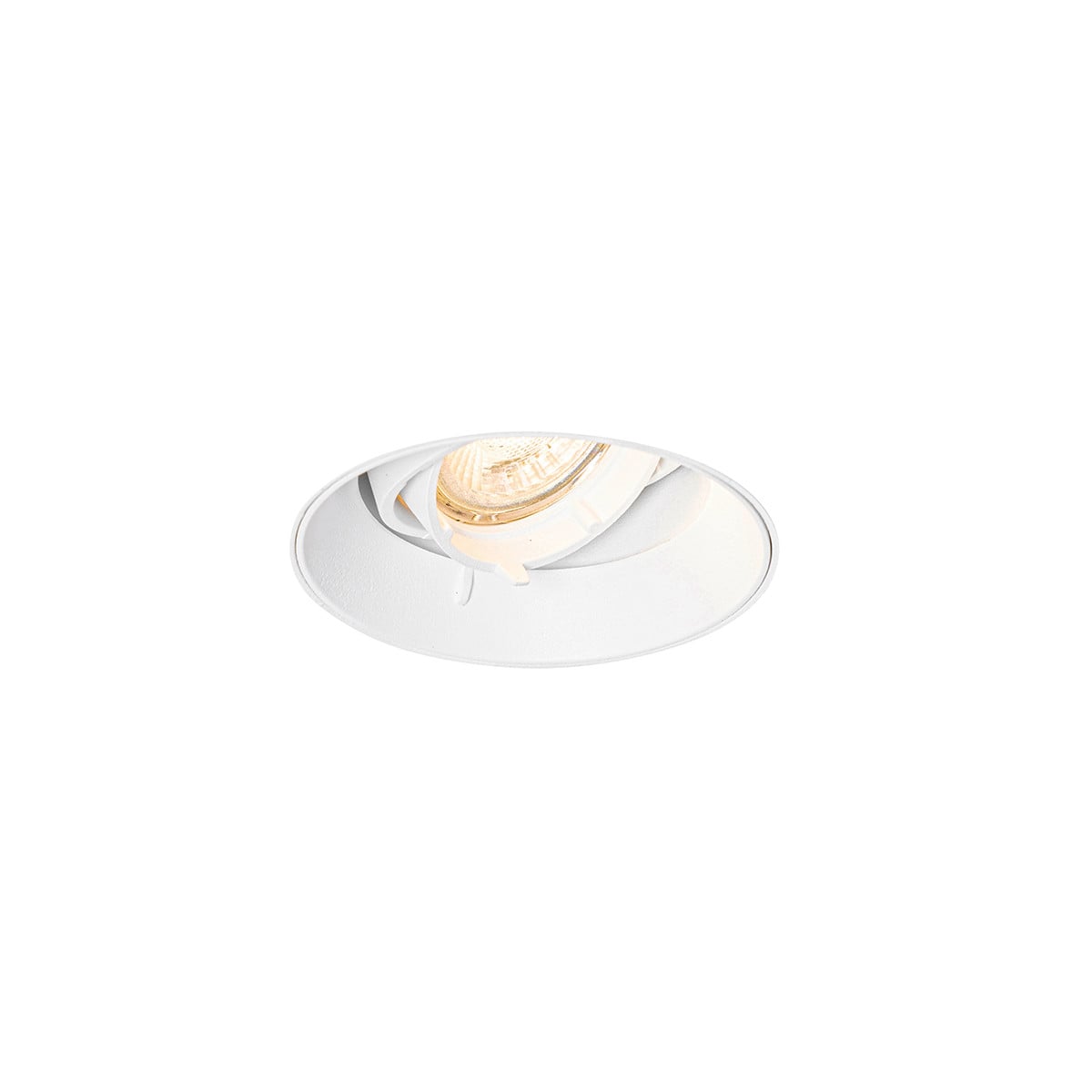 Qazqa Moderne inbouwspot wit GU10 rond trimless