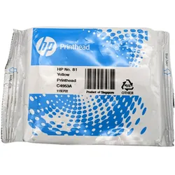 HP 81 (C4953A) Druckkopf Druckerpatrone – yellow – ohne Umkarton