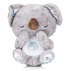 Chipolino Musikspielzeug Plüschtier Koala Melodie, Geräusche, Lichter, ab Geburt grau