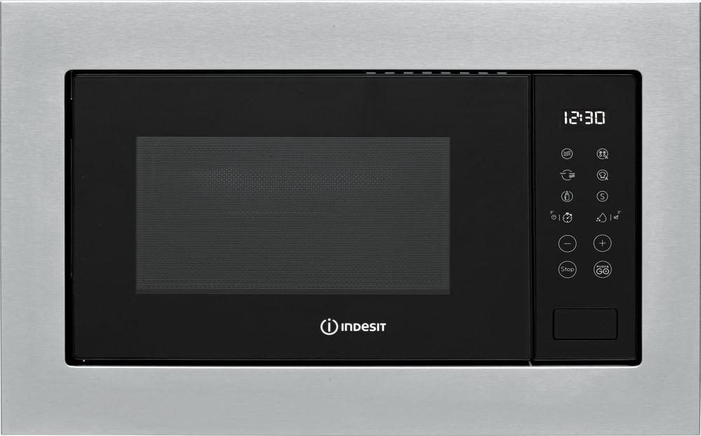 Indesit MWI 125 GX.1, Integriert, Grill-Mikrowelle, 25 l, 900 W, Eingebautes Display, Touchsteuerung