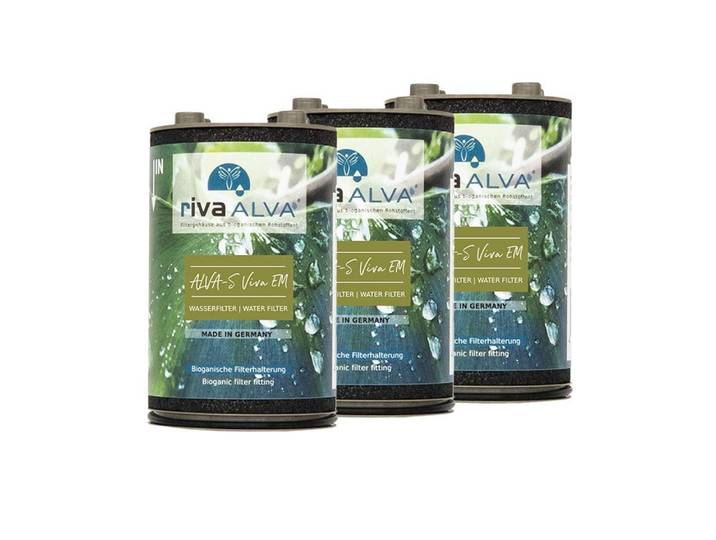 rivaALVA Wasserfilter ALVA-S Viva EM Ersatzkartusche