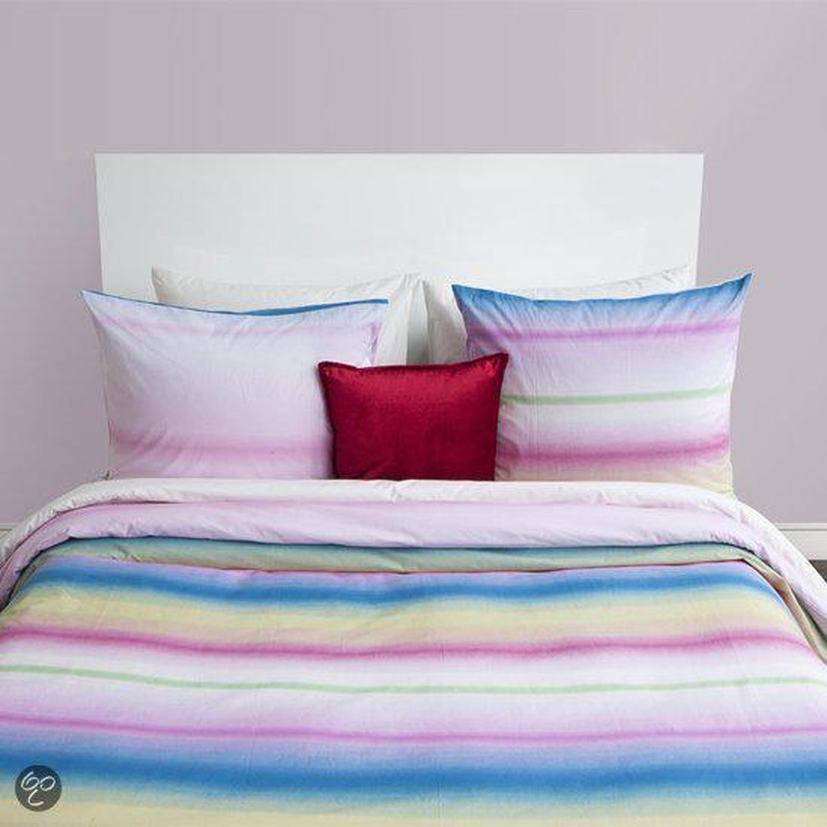 HnL Pure Cotton Jerry Dekbedovertrek Lits-jumeaux - Multi - 240 x 220 cm