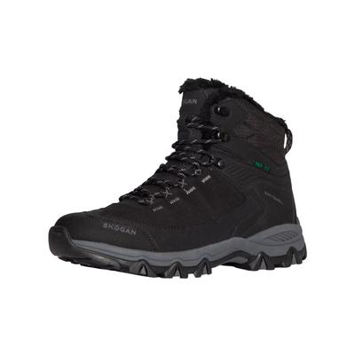 Schnürstiefelette SKOGAN "SKOGAN Wanderschuhe Textil", Damen, Gr. 42, schwarz, Textil, Schuhe Schnürstiefelette