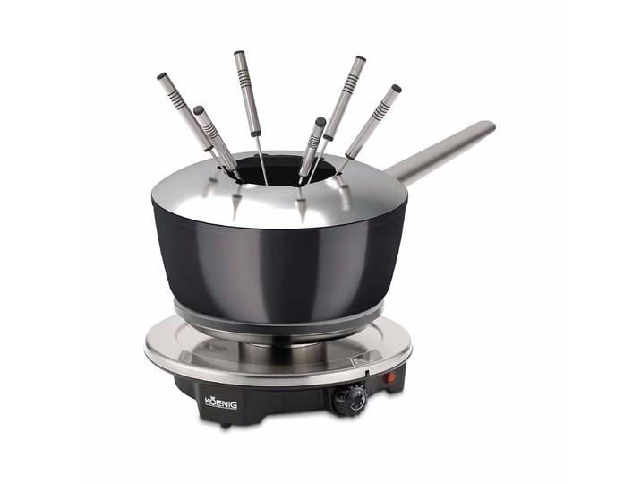 Koenig B02237 Fondue Set One for All – schwarz