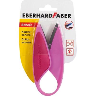 Eberhard Faber Kinderschere pink für Linkshänder und Rechtshänder