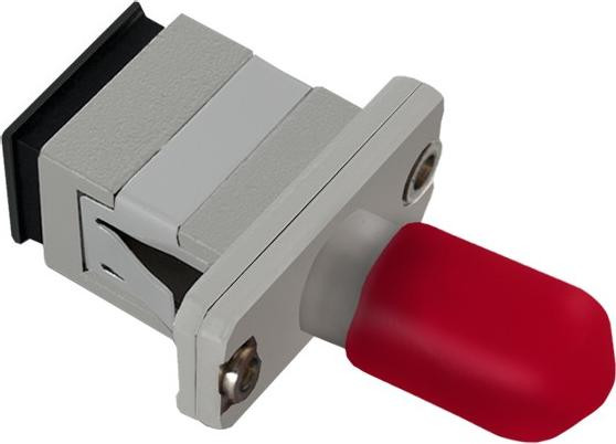 Qoltec Hybrideadapter SC/UPC naar ST/UPC Simplex Multimode