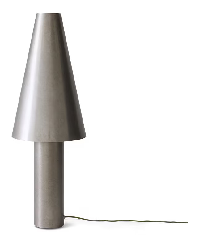 HKliving Tafellamp Metal Zilver Hoogte: 71 cm
