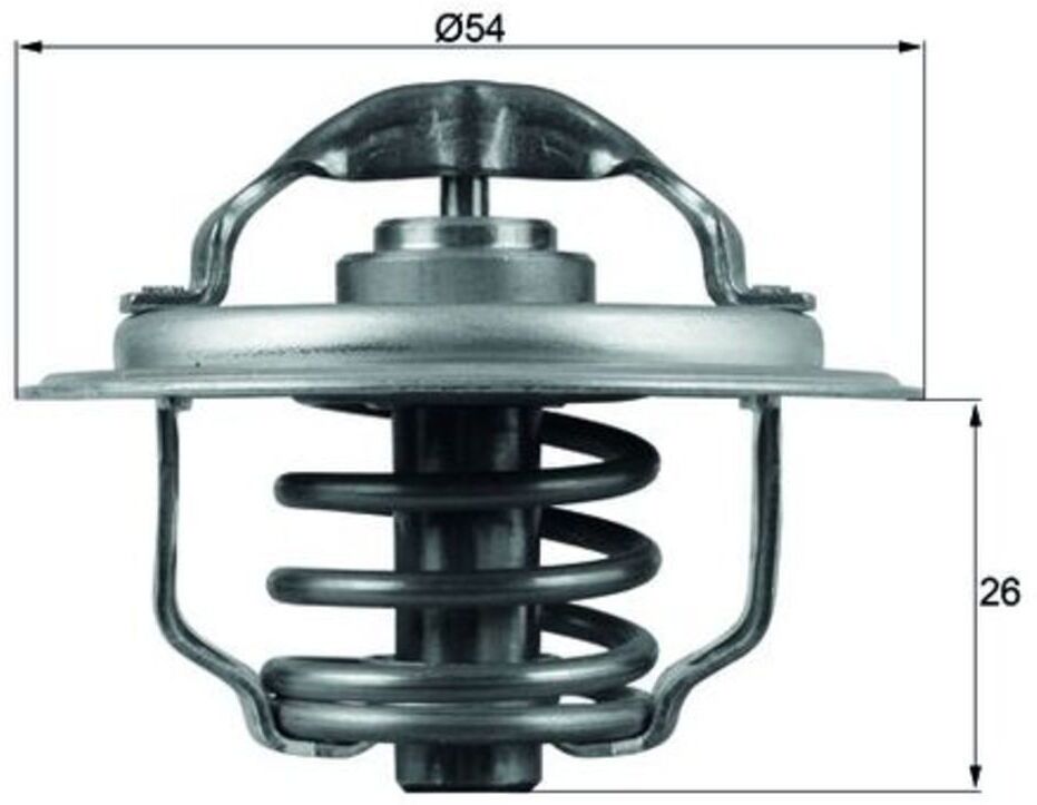 Thermostat, Kühlmittel MAHLE TX 111 87D