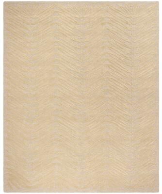 Martha Stewart by SAFAVIEH Chevron Leaves Wool/ Viscose Rug