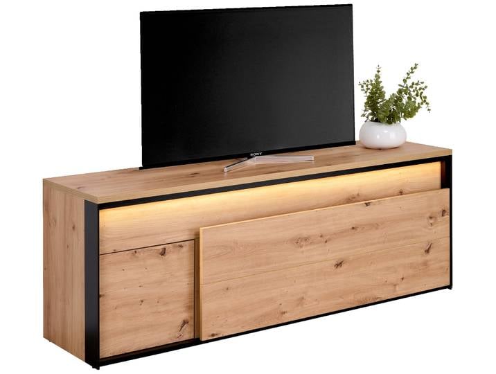 Hom´in TV-Lowboard, Eiche Artisan, Holznachbildung
