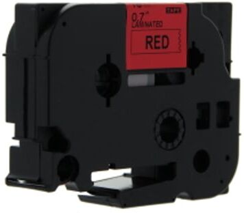 Q-Nomic TZe-441 cinta 18mm texto negro sobre rojo (8M)