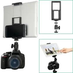 Hama Smartphone/Tablet Halterung + 1/4" Adapter für Blitzschuh