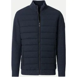 Strickjacke Hybrid Blau XL