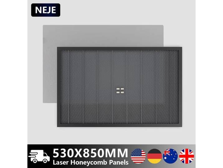 Panneaux en nid d'abeille NEJE 530 X 850 MM / Plateau laser / Table de travail en nid d'abeille pour graveur laser NEJE Max4 V2
