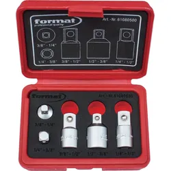 FORMAT Vergrößerungsstück / Reduzierstück Set 1/4"-1/2" 5-teilig