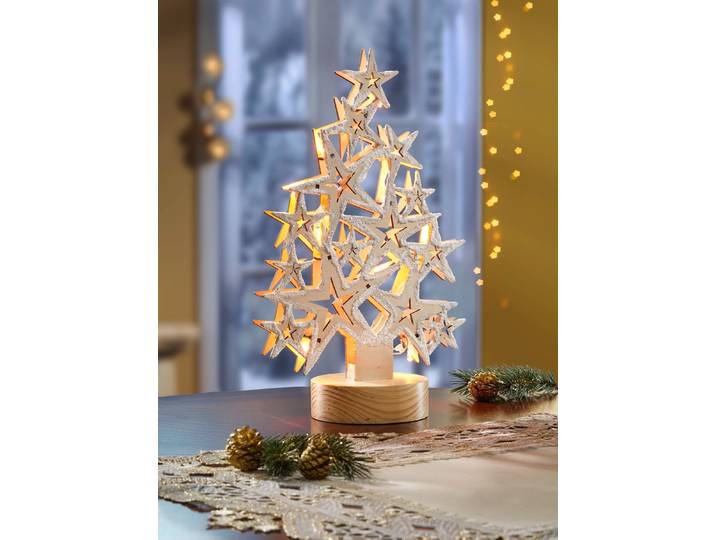 Beleuchteter Tannenbaum, Natur