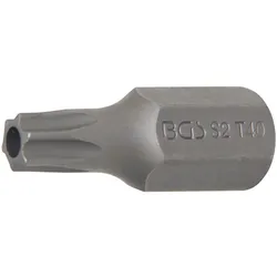BGS Bit Antrieb Außensechskant 10 mm (3/8") T-Profil (für Torx) mit Bohrung T40 - 4640